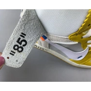 Jordan Powder Air White Off-White AQ0818-149 Yellow-Cone x 1 Dark NRG 0627